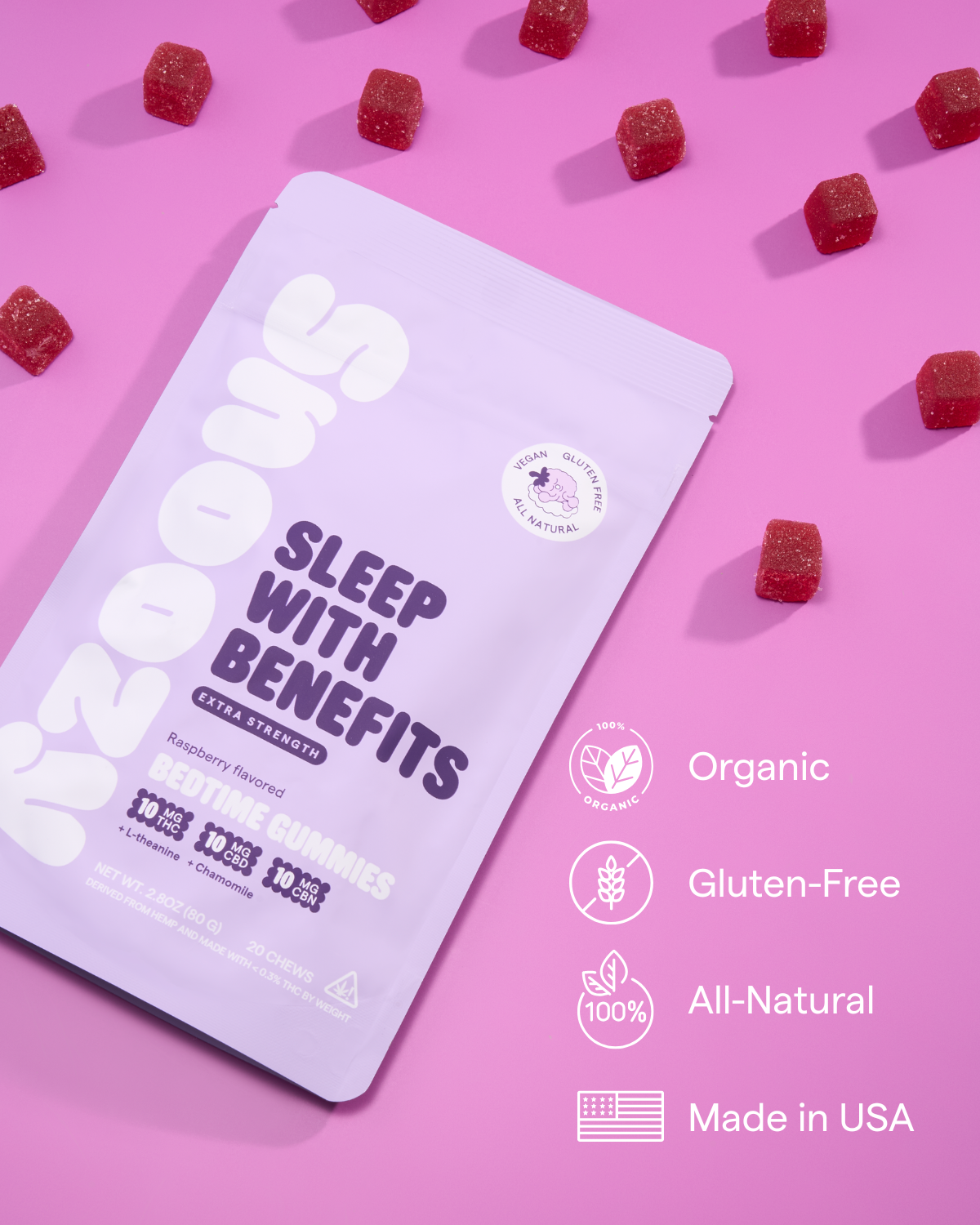 Snoozy Sleep with Benefits- Extra Strength